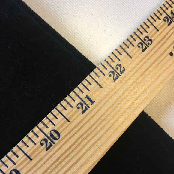 Relativity Skirt Size 14 Black Velour Midi Length Career Classic Holiday - Picture 9 of 12